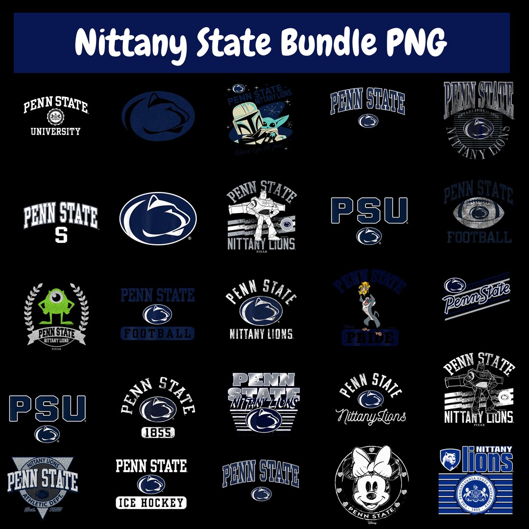 Penn State Nittany Lions PNG Bundle | College Designs (digital Download ...