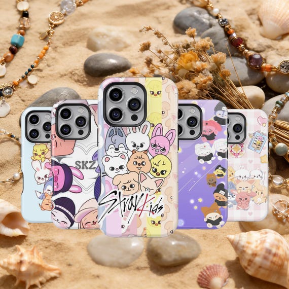 SKZOO Kpop Animal Phone Case: Stray Kids Design, iPhone 17 16 15