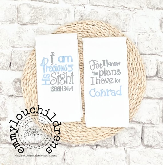 New Baby Gift, Baby boy Gift, Baby Boy Burp Cloth, Christian Baby Gift, Baby Boy Burp Cloth Sets, Baby Boy Burp Rag, Burp Cloths