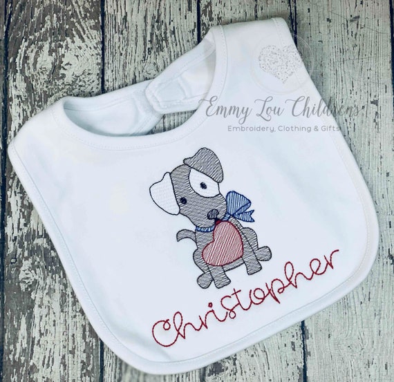 baby bibs with names on them
