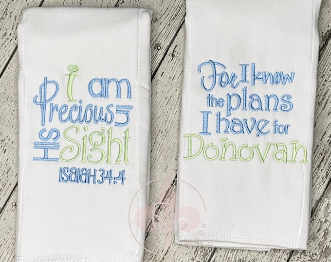 Christian Baby Gift, Baby boy Gift, Baby Boy Burp Cloth, Baby Boy Burp Clothes, Baby Boy Burp Cloth Sets, Baby Boy Burp Rag, Burp Cloths