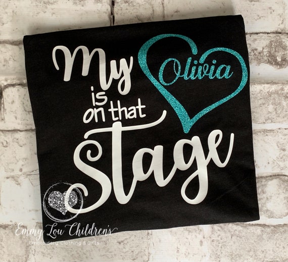 Dance Mom Shirt, Dance Mom, Dance Mom Gifts, My Heart is on that Stage, Ballet Mom Shirt, Dance Competition Shirt, Dance Team Shirt, Gift