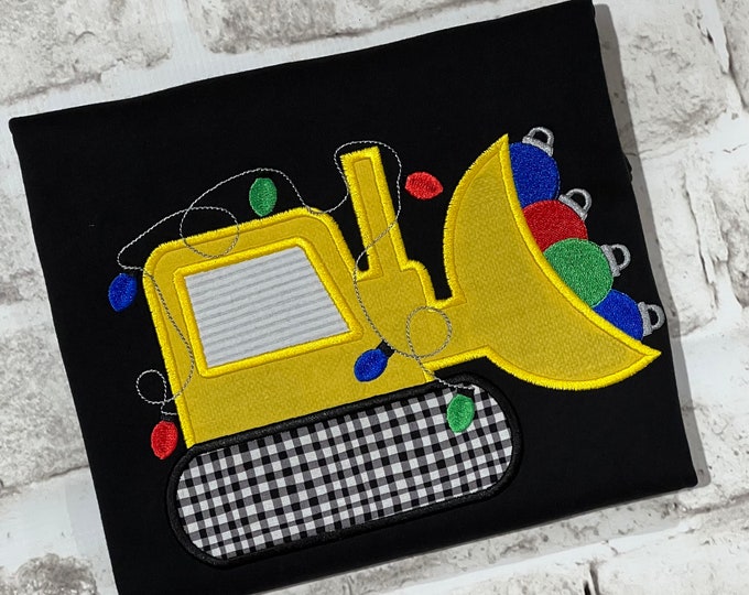 Boys Personalized Christmas Shirt with