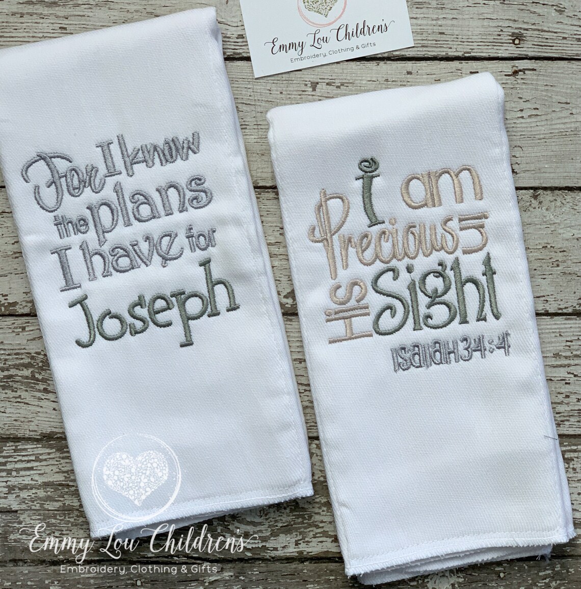 Christian Baby Gift Baby Boy Gift Baby Boy Burp Cloth Baby Etsy