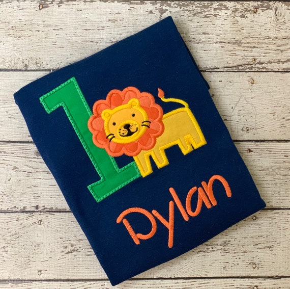 Lion Birthday Shirt, First Birthday Shirt, 1st Birthday Shirt, First Birthday Shirt Toddler, Birthday Shirt Lion, 1st Birthday, Birthday