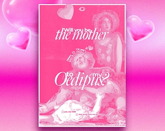 Tarjeta de San Valentín imprimible / Descarga instantánea / A6 / Ilustración moderna / PDF digital