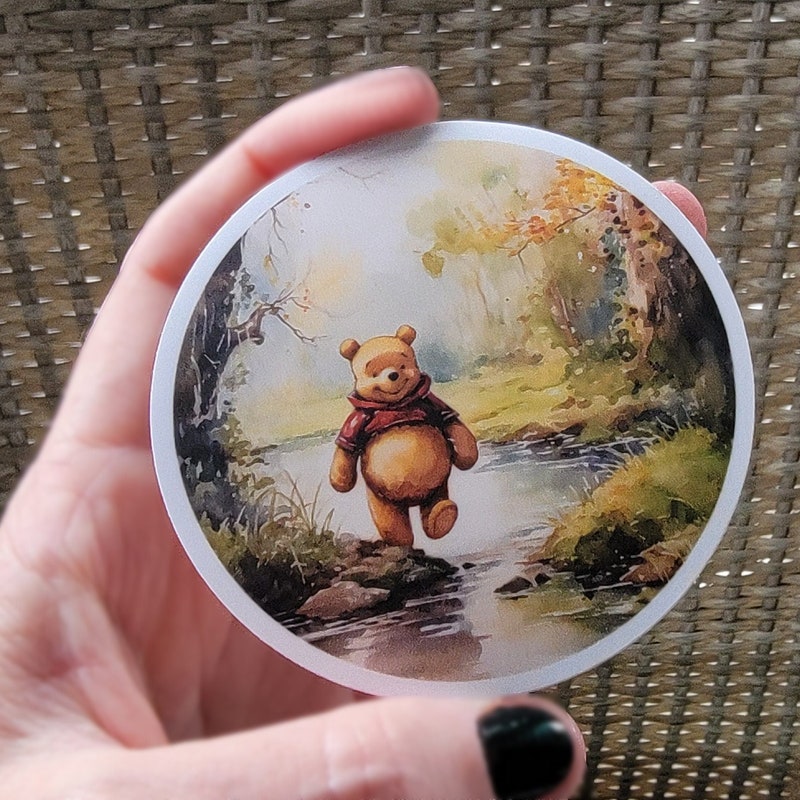 Pooh Sticker Design Winnie Pooh Stickers - Etsy