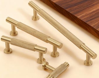 Uchwyty do szafek kuchennych z mosiądzu - Uchwyty do szafek kuchennych, Ulepszanie mebli