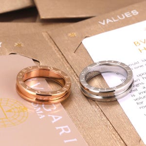 S925 silver rose gold plated minimalist ring, designer women's ring, gift for wife, fine jewelry