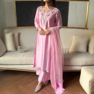 open lace back dress Organza Suit – Elegant & Lightweight Fashion for Every Occasion – Sha Posh  Textile main image 0