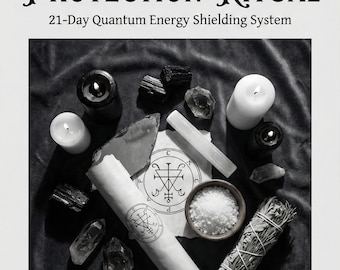 Celestial Shield-beschermingsritueel | 21 dagen energiebeschermingssysteem | Gids paranormale verdediging en auraafscherming | Digitale pdf-download