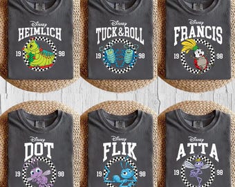 A Bug’s Life Shirt, P.T. Flea's Circus Tee, Disney Animal Kingdom Bug's Land Family Trip, Heimlich Flik Hopper Gift, Heimlich and Slim