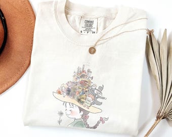 Das wandelnde Schloss Sophie Hut Shirt , Sweatshirt, Hoodie, Studio Ghibli Shirt, Sophie Hut Shirt, Studio Ghibli Geschenk Shirt, Y2K Shirt