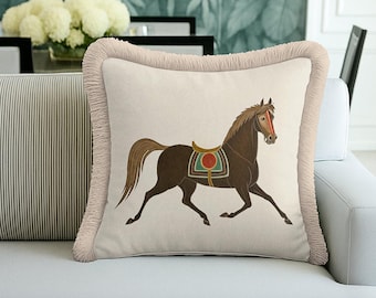 Animal Fringe Cushions