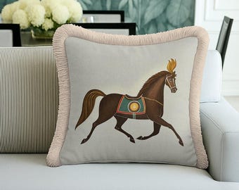 Animal Fringe Cushions