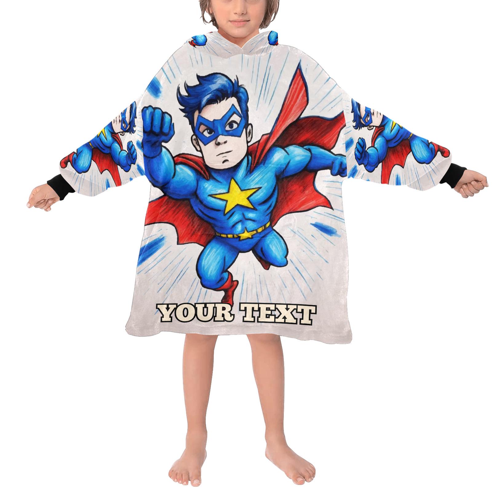 Discover Personalized Superhero Blanket Hoodie