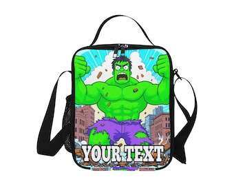 Superhero Lunch Bag Personalized Gift Lunch Box Kids