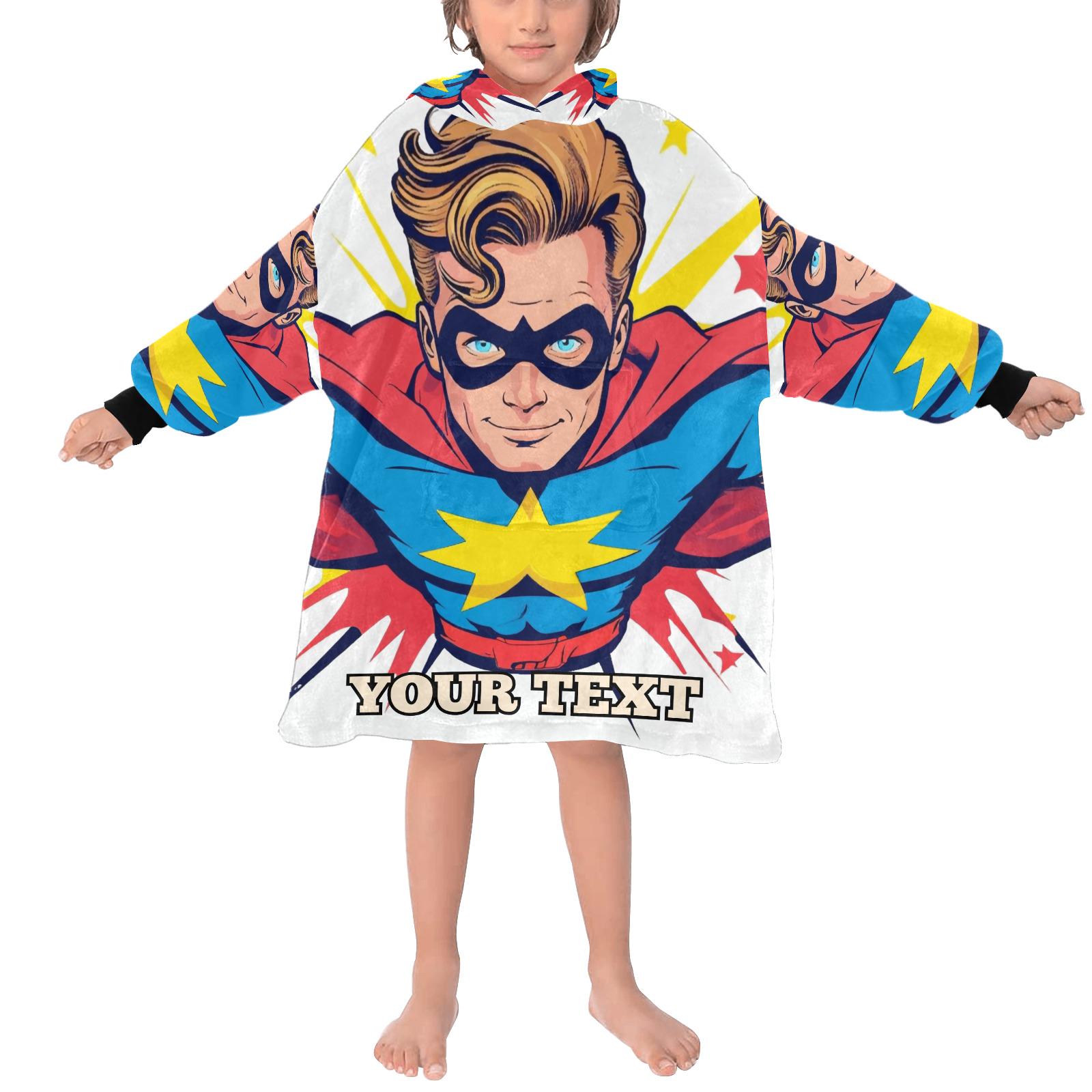 Discover Personalized Superhero Blanket Hoodie