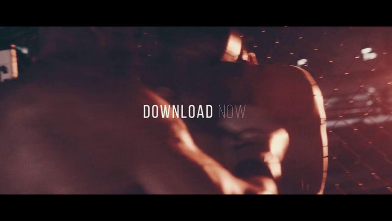 May include: A dimly lit image with the text "DOWNLOAD NOW" in white capital letters. The background is a blurred, reddish-brown with a suggestion of a person or figure. The overall aesthetic is dark and dramatic.