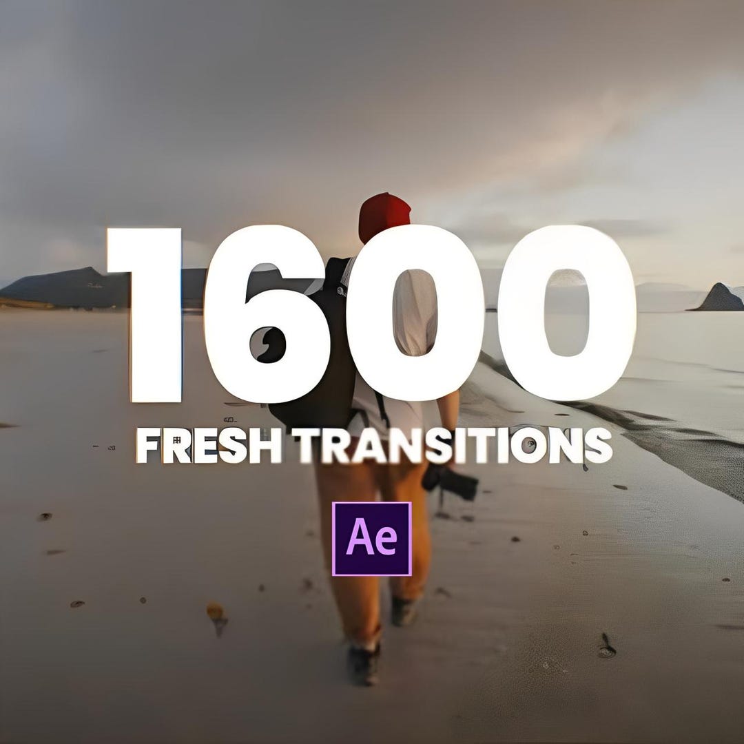 1600+ After Effects Transitions | Glitch, Grunge, 3D Motion Presets ...