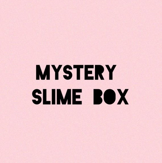 Choose Your Slime Box! Mystery Pack! Lots of Options, Comes with Extras!