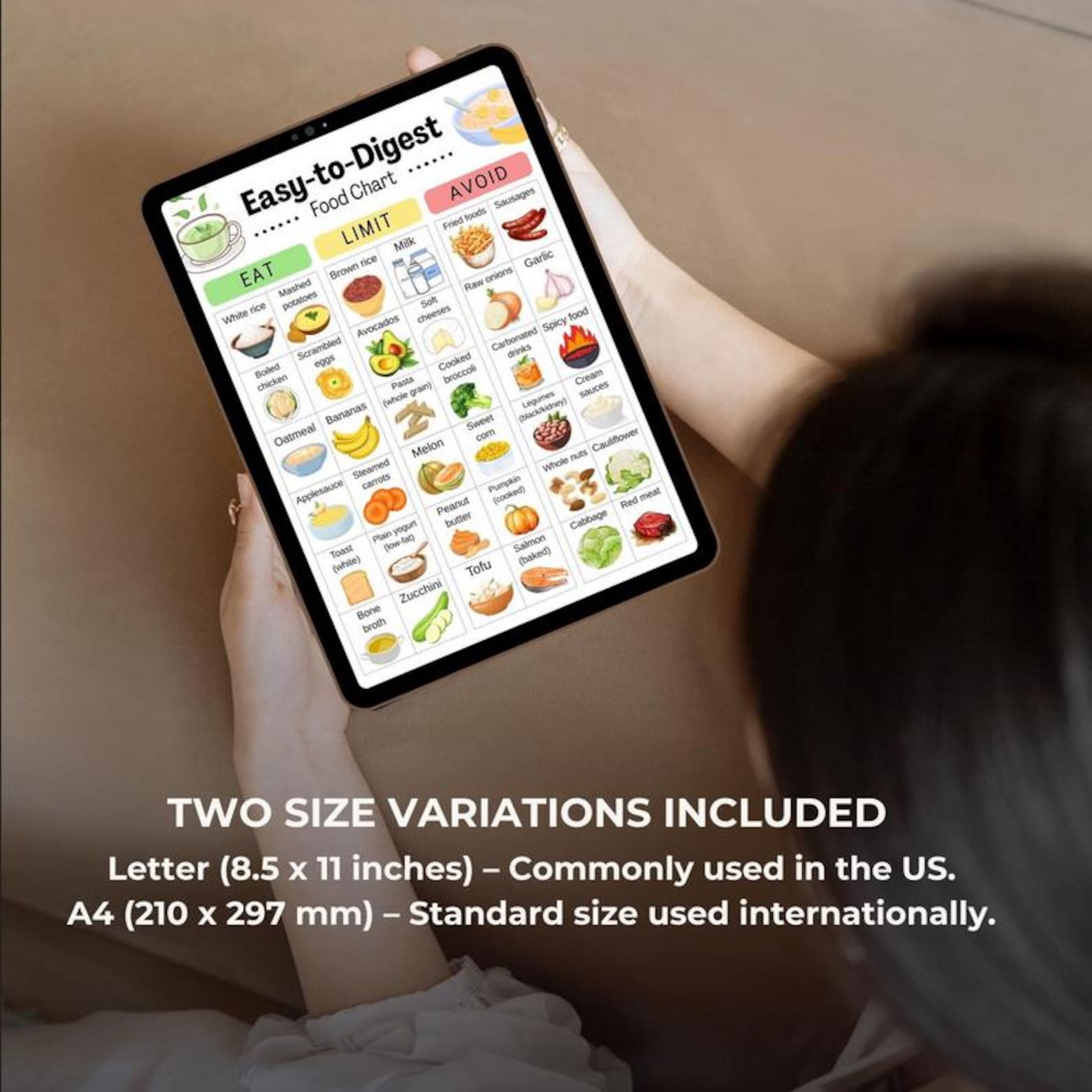 Easy to Digest Food List, Digestive Friendly Chart, Gentle Foods ...