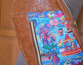 Toy Story Faux Leather Crossbody Sling Bag