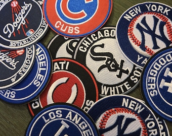 Baseball Iron On Patch