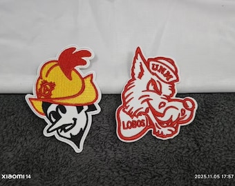 NM Iron On Embroidery Patch