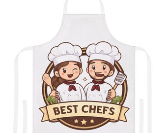 Best Chefs Cute Cartoon Apron  Funny Cooking Gift for Home Cooks & Chefs