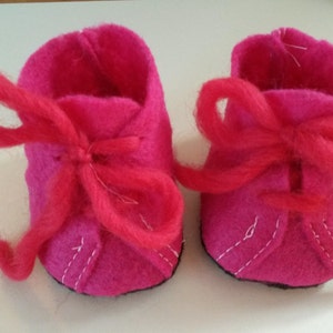 Doll shoe pattern
