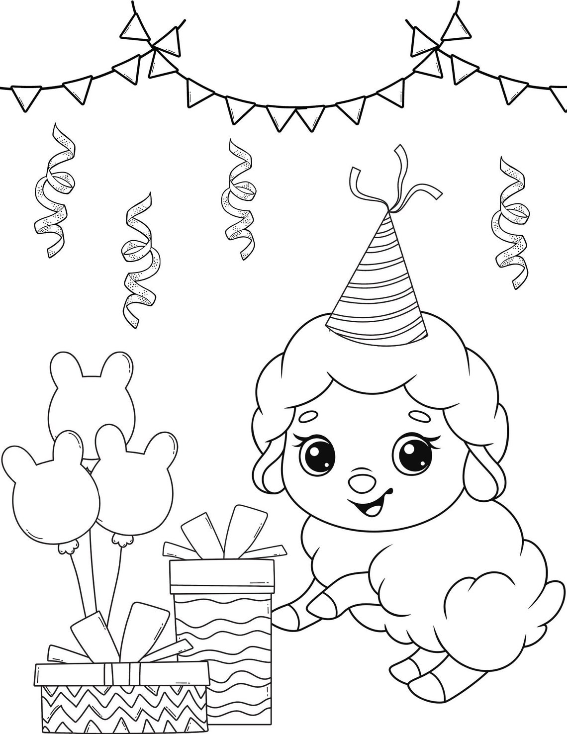 Happy Birthday Coloring Pages, Happy Birthday Printables, Happy Birthday Coloring Sheets, Happy