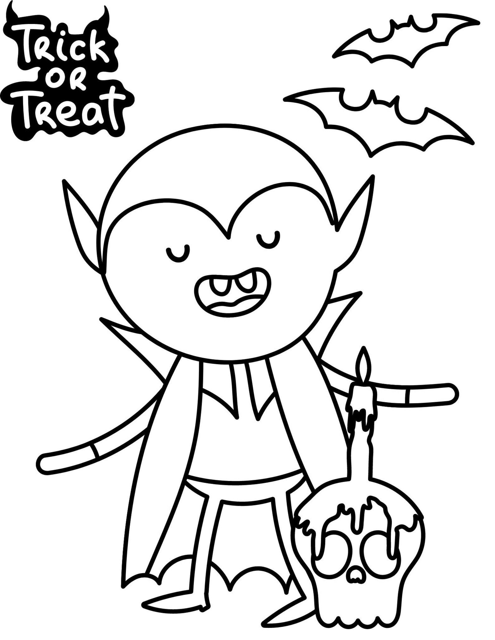 Halloween Coloring Pages, Halloween PDF, Halloween Printables, Scary