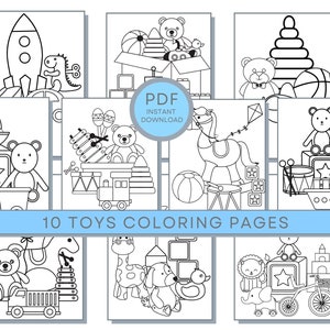 Toys Coloring Pages, Toys PDF, Toys Printables, Toys Coloring Pages, Toys Activity Sheets, Toys Print
