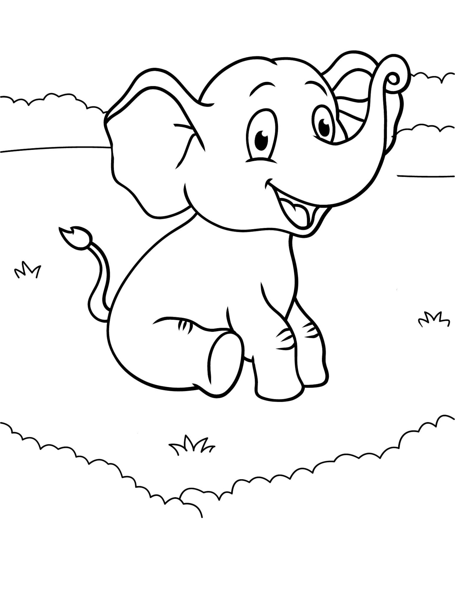 Safari Animals Coloring Pages, Safari Animals Printables, Safari ...