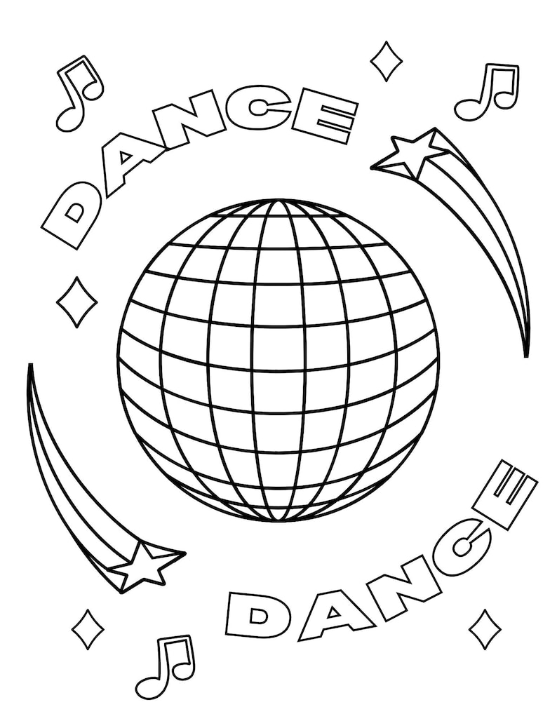 Y2K Coloring Pages, Teens Coloring Pages, Y2K Aesthetic Coloring, Teen