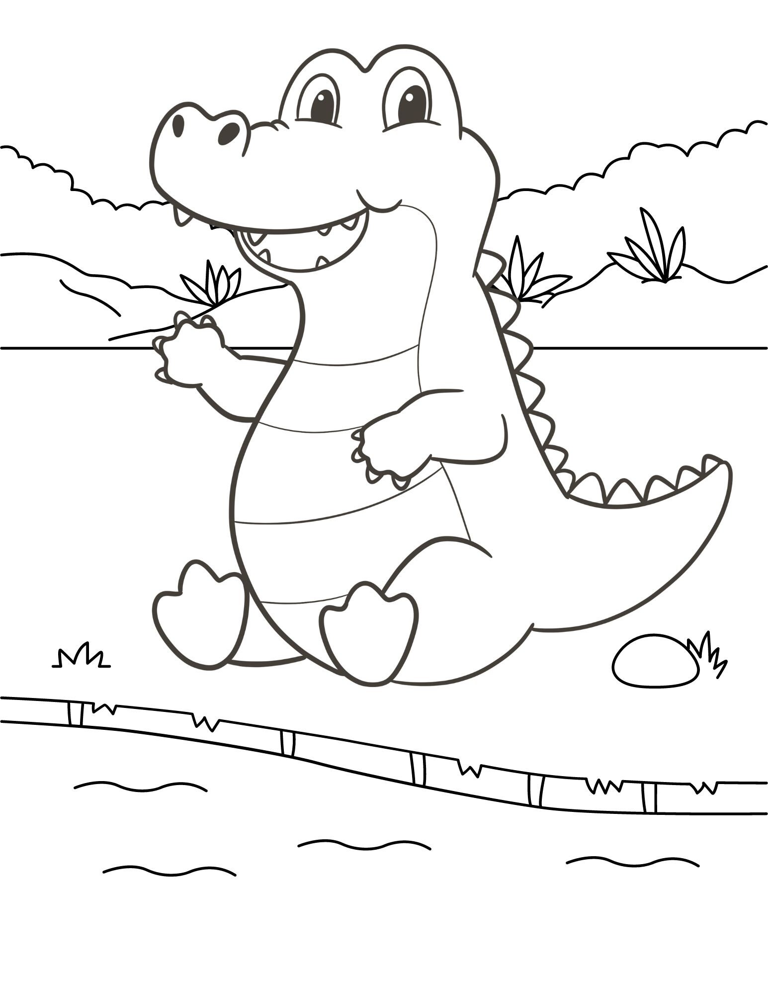 Safari Animals Coloring Pages, Safari Animals Printables, Safari