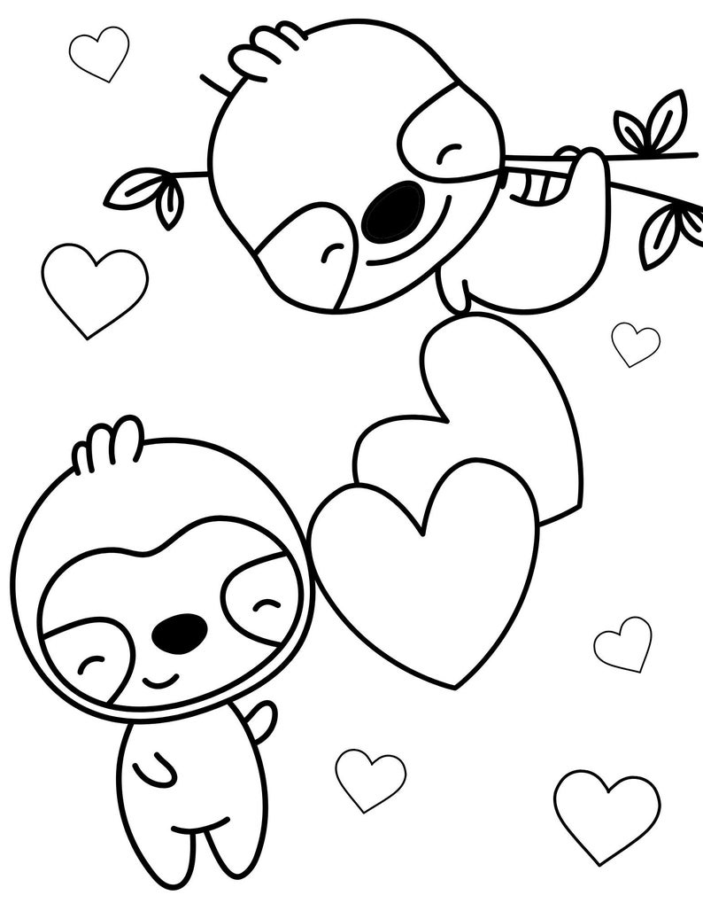Valentine s Day Coloring Pages Valentines Printables Valentines Day Sheet Love Coloring Pages