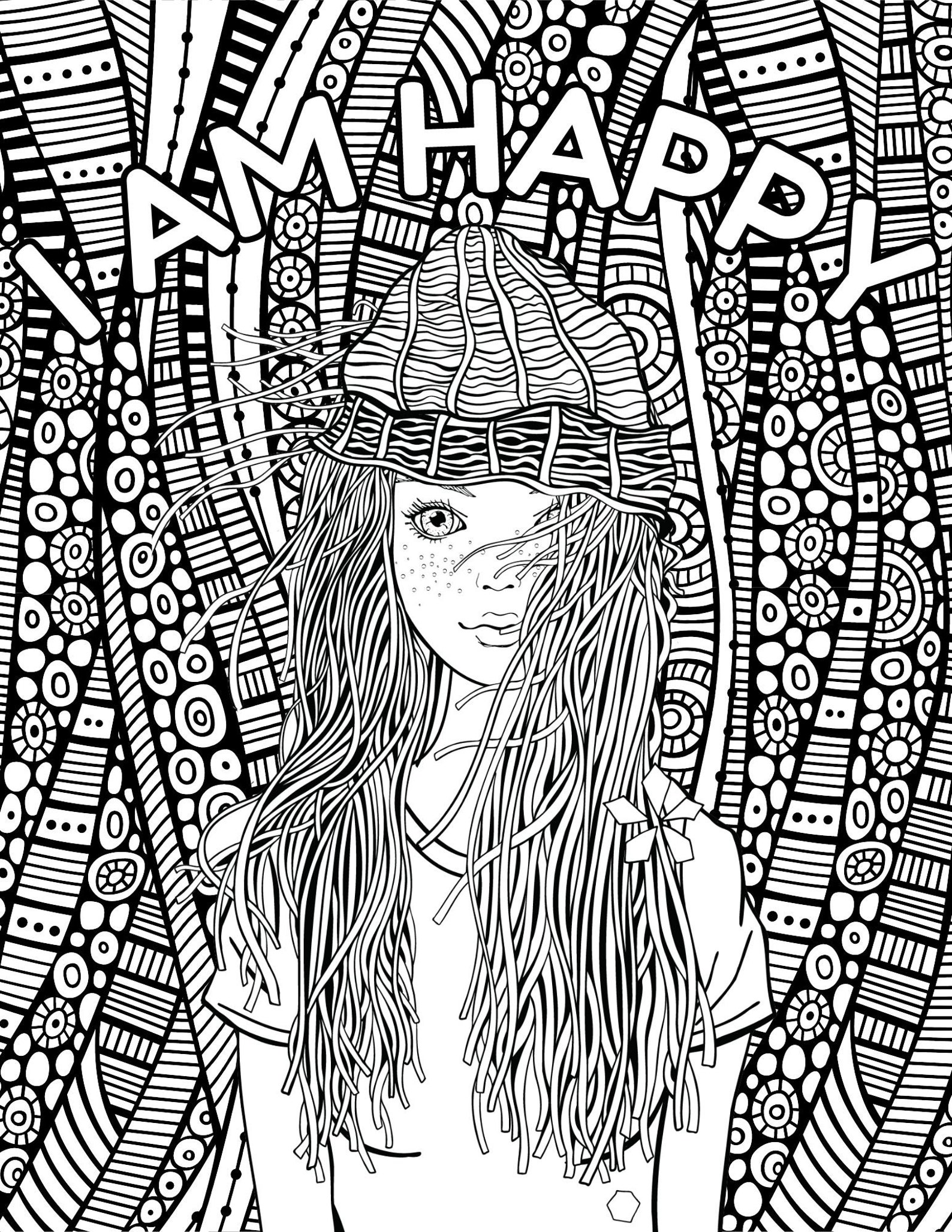 Teens Self Care Coloring Pages, Teens Inspirational Quotes Coloring