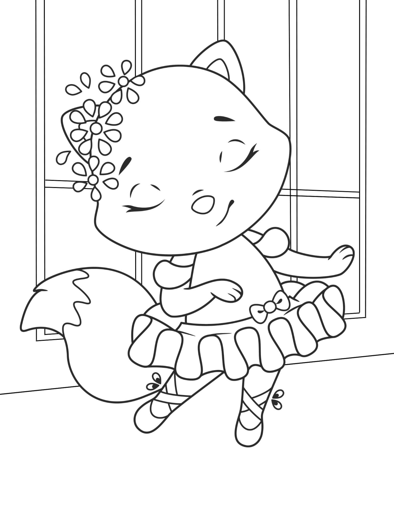 Ballerina Coloring Pages, Ballerina Printables, Ballerina Sheets