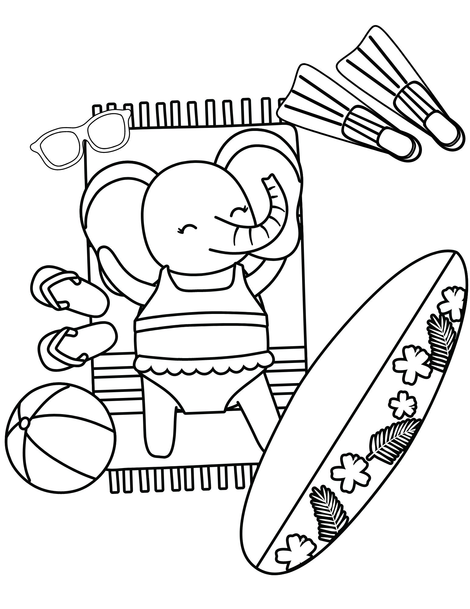 18+ Kleurplaat Palmboom – Zomers Plezier Voor Peuters, image size:1545x2000