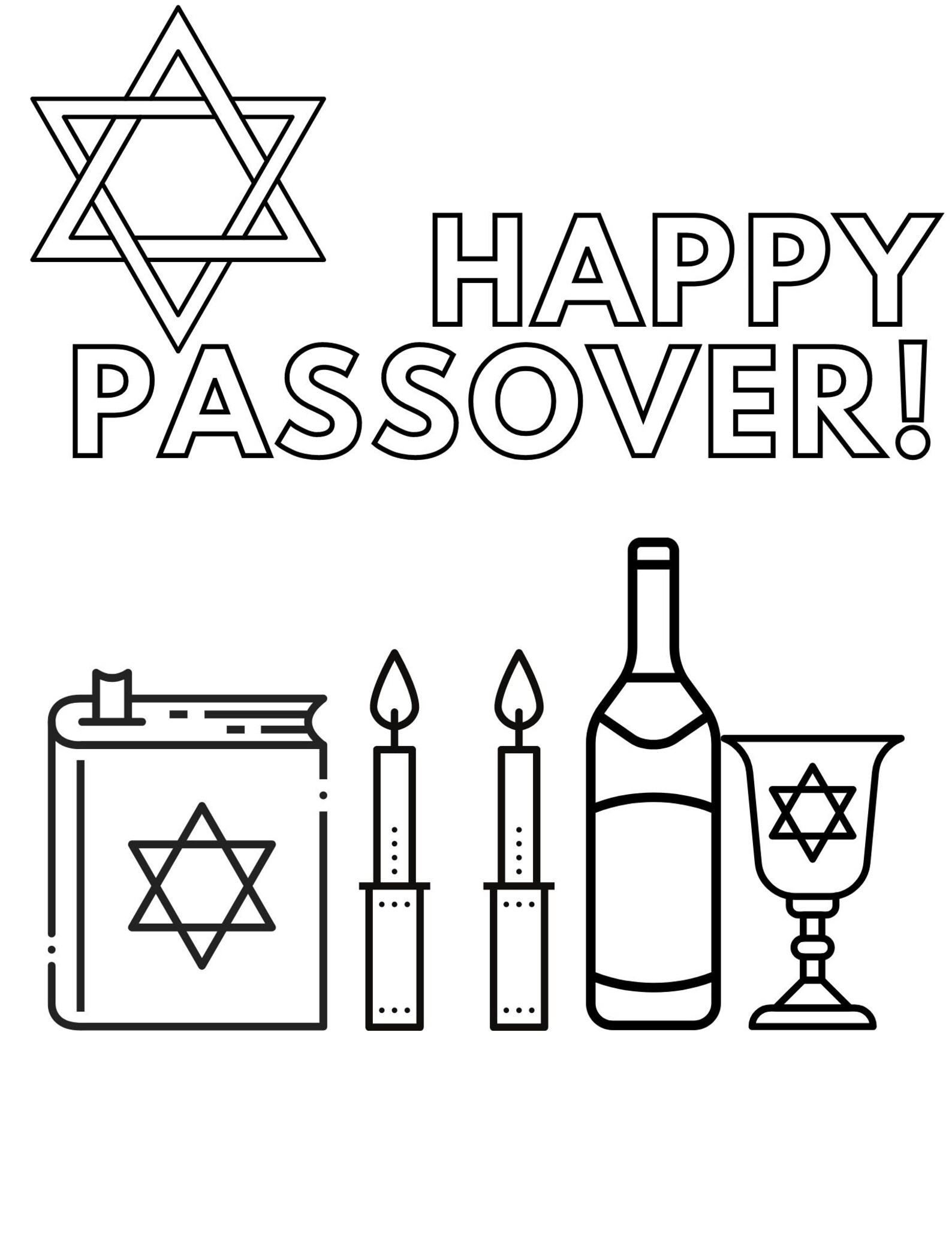 Passover Coloring Pages Passover - Il 1588xN.4411562592 6os8 