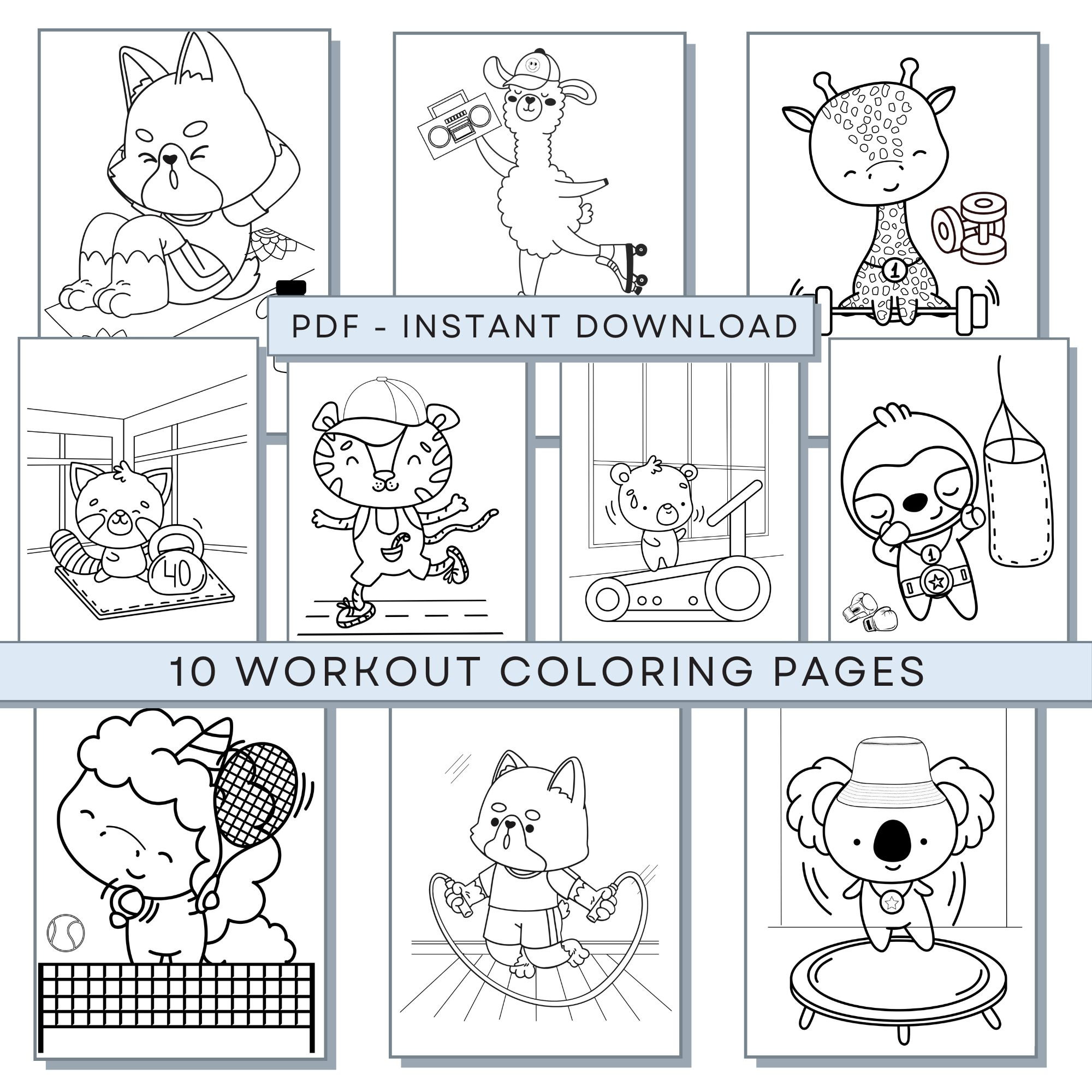 Workout Coloring Pages Exercise Coloring Pages Gym Coloring Pages Sport Coloring Pages Workout Coloring Pages Exercise Coloring Pages Gym Coloring Pages Sport Coloring Pages