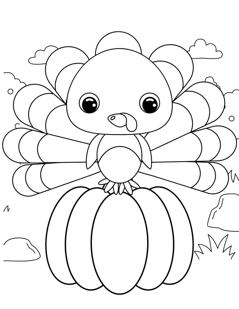 Fall Coloring Pages, Fall Coloring PDF, Fall Printables, Fall Activity