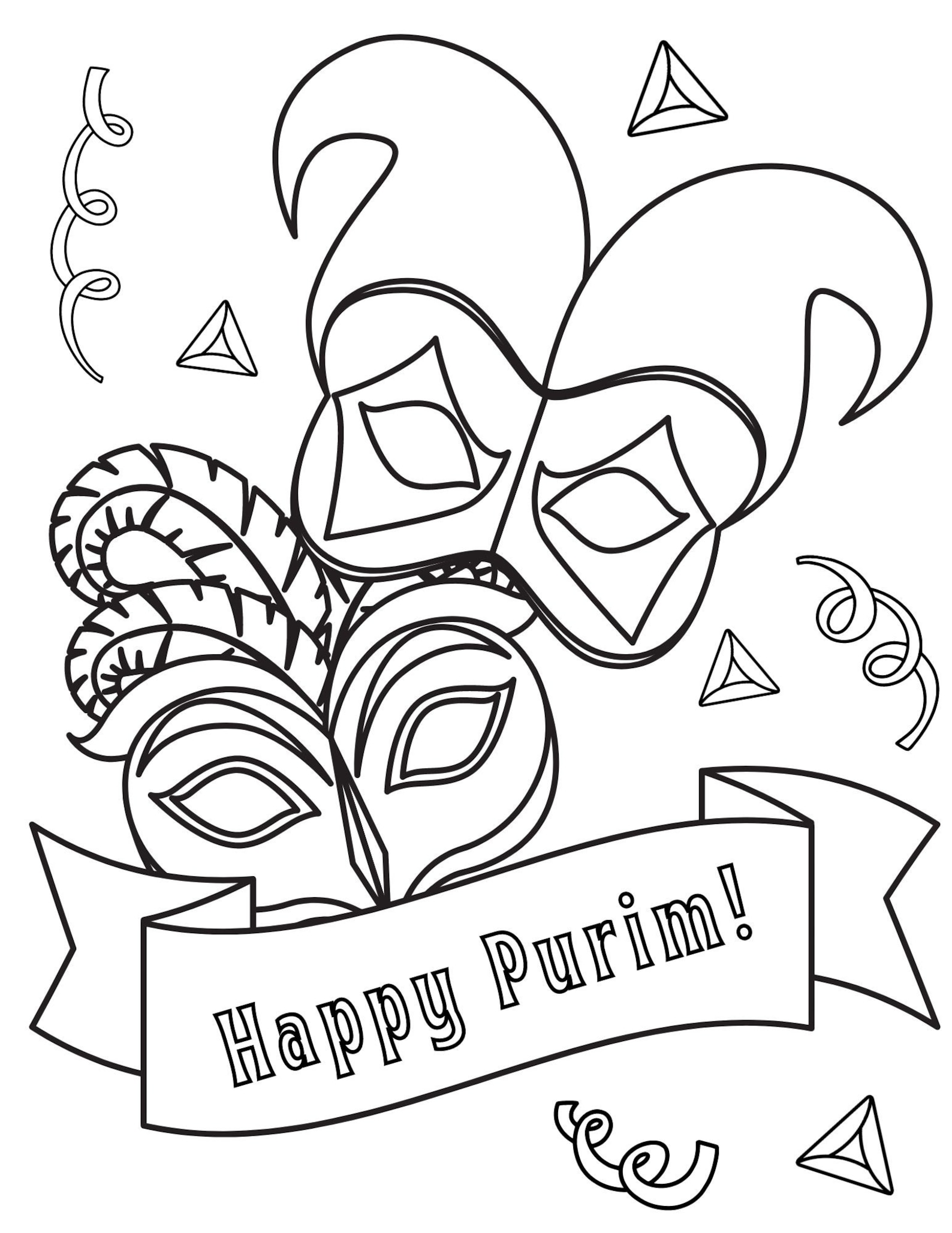 Purim Coloring Pages Purim Printables Jewish Coloring Pages Jewish Purim Coloring Pages Purim Printables Jewish Coloring Pages Jewish