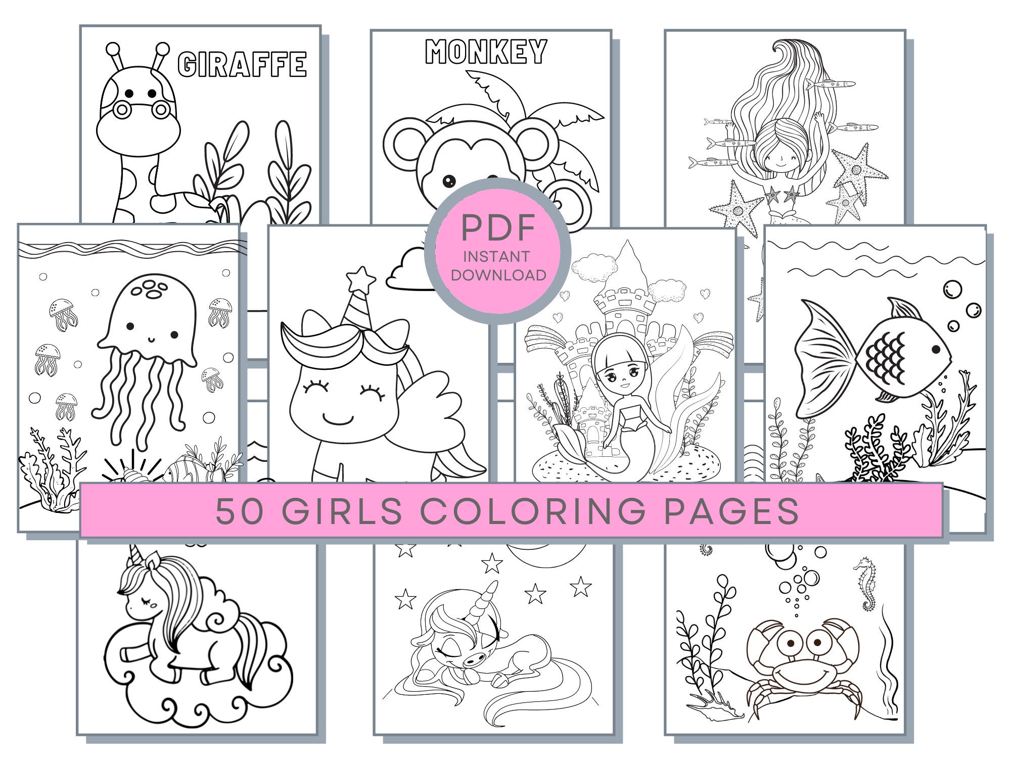 Coloring pages for girls  chelseachacktanmegi1982's Ownd