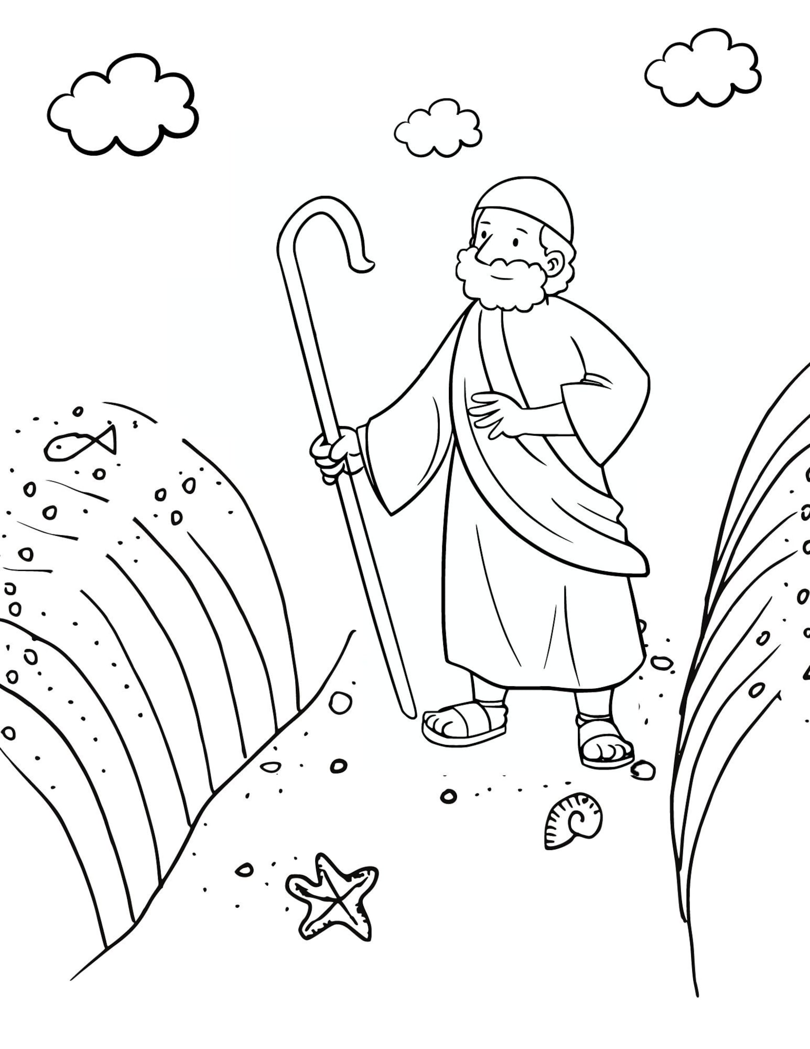 Passover Coloring Pages, Passover Printables, Jewish Coloring Pages ...