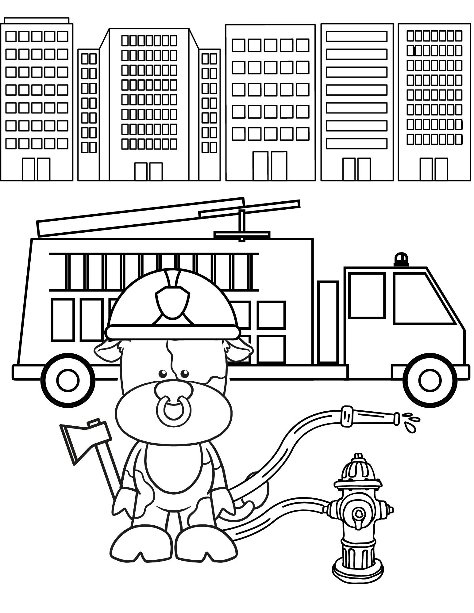 Professions Coloring Pages, Jobs Coloring Pages, Habbits Coloring Pages ...