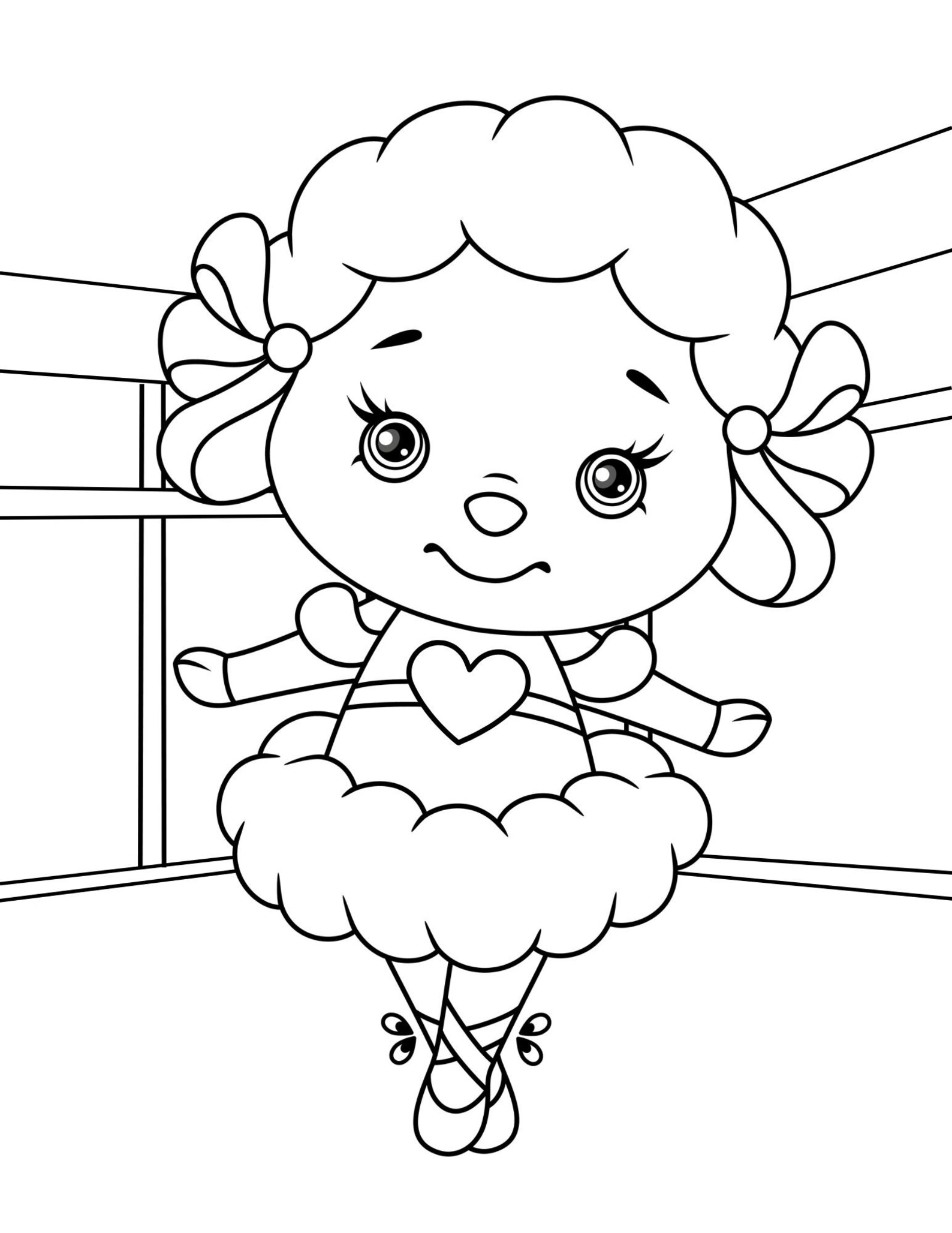 Ballerina Coloring Pages, Ballerina Printables, Ballerina Sheets, Ballerina Print, Girls