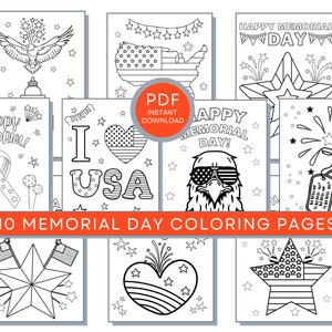 Memorial Day Coloring Page, Memorial Day Printables, Memorial Day Coloring Book, Memorial Day PDF, Memorial Day Coloring, Memorial Coloring